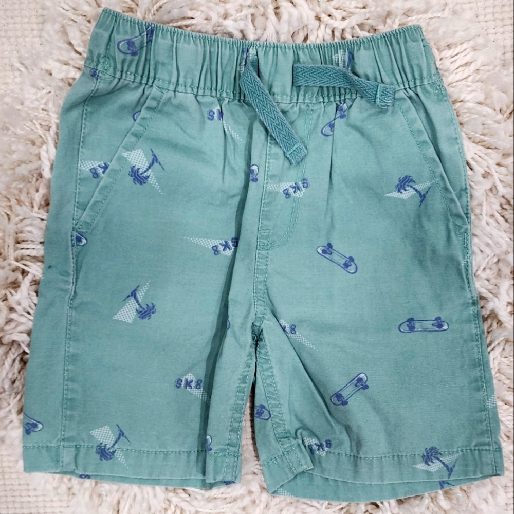🚨 3T Boys Shorts skateboard and palm trees print